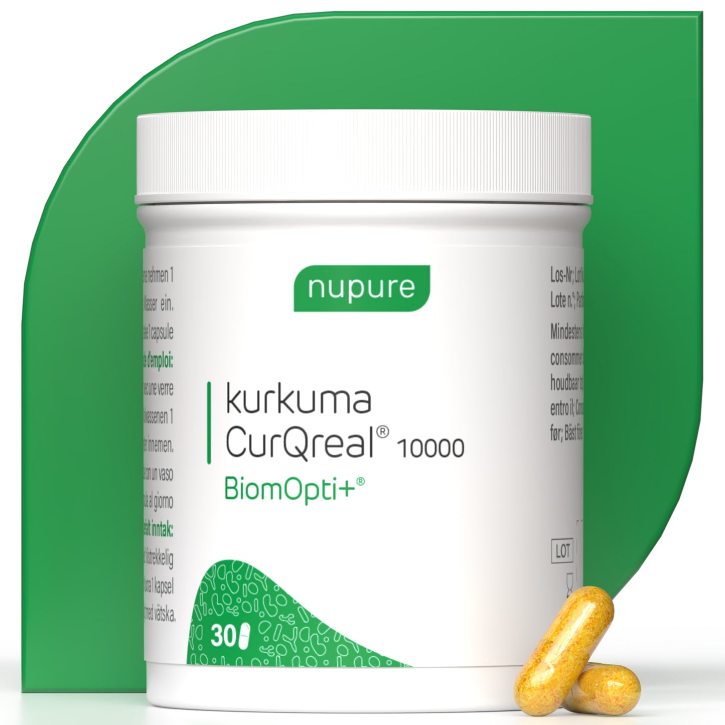 BiomOpti+® kurkuma CurQreal® 10000