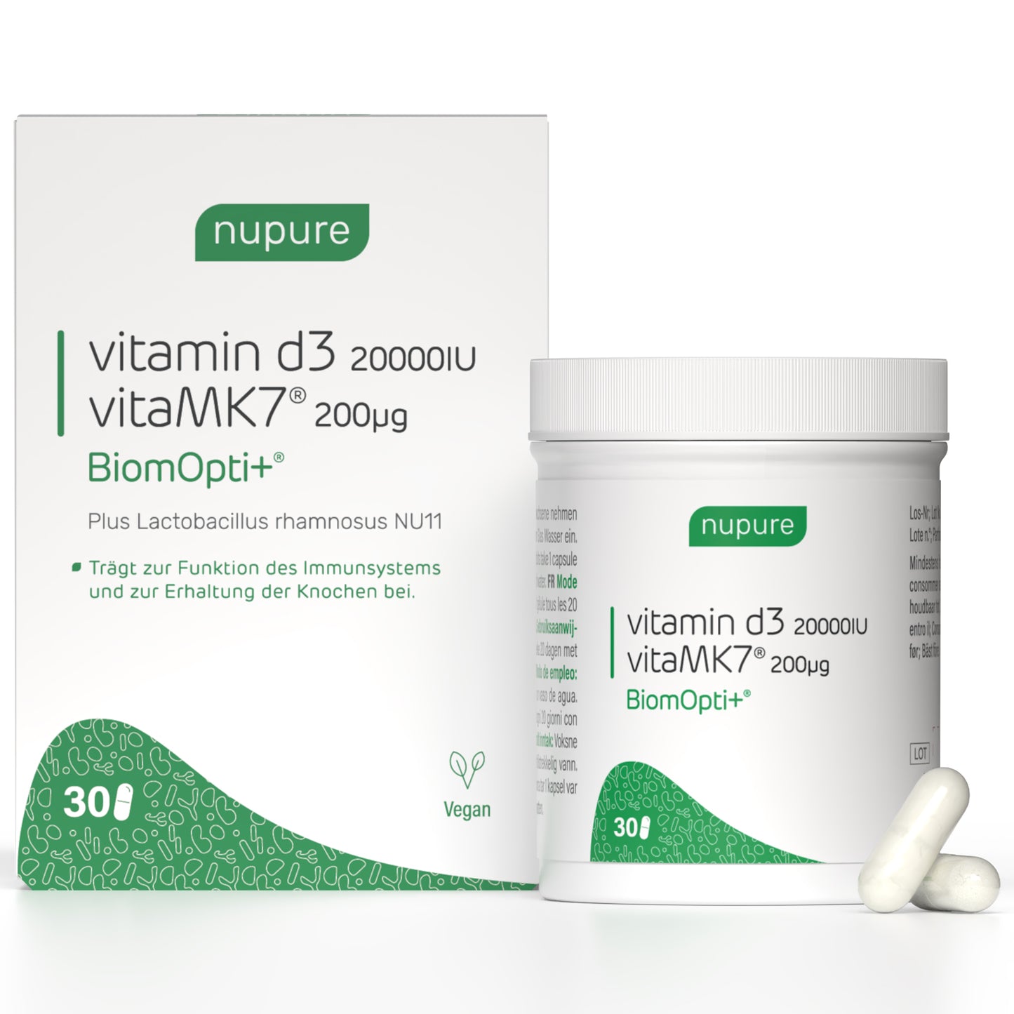 BiomOpti+® Vitamin D3 20000 + vitamink7® 200