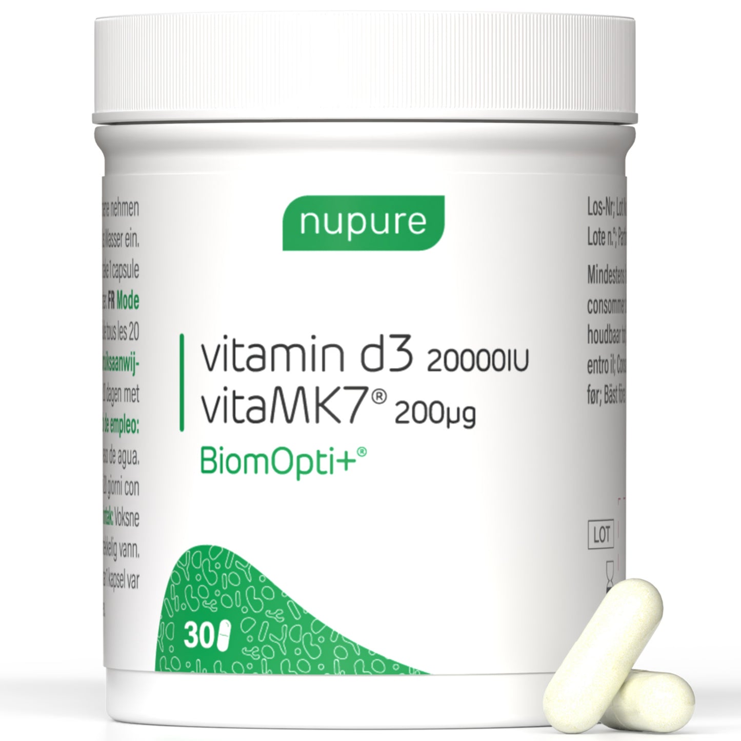 BiomOpti+® Vitamin D3 20000 + vitamink7® 200